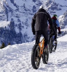 Fat bike neige.